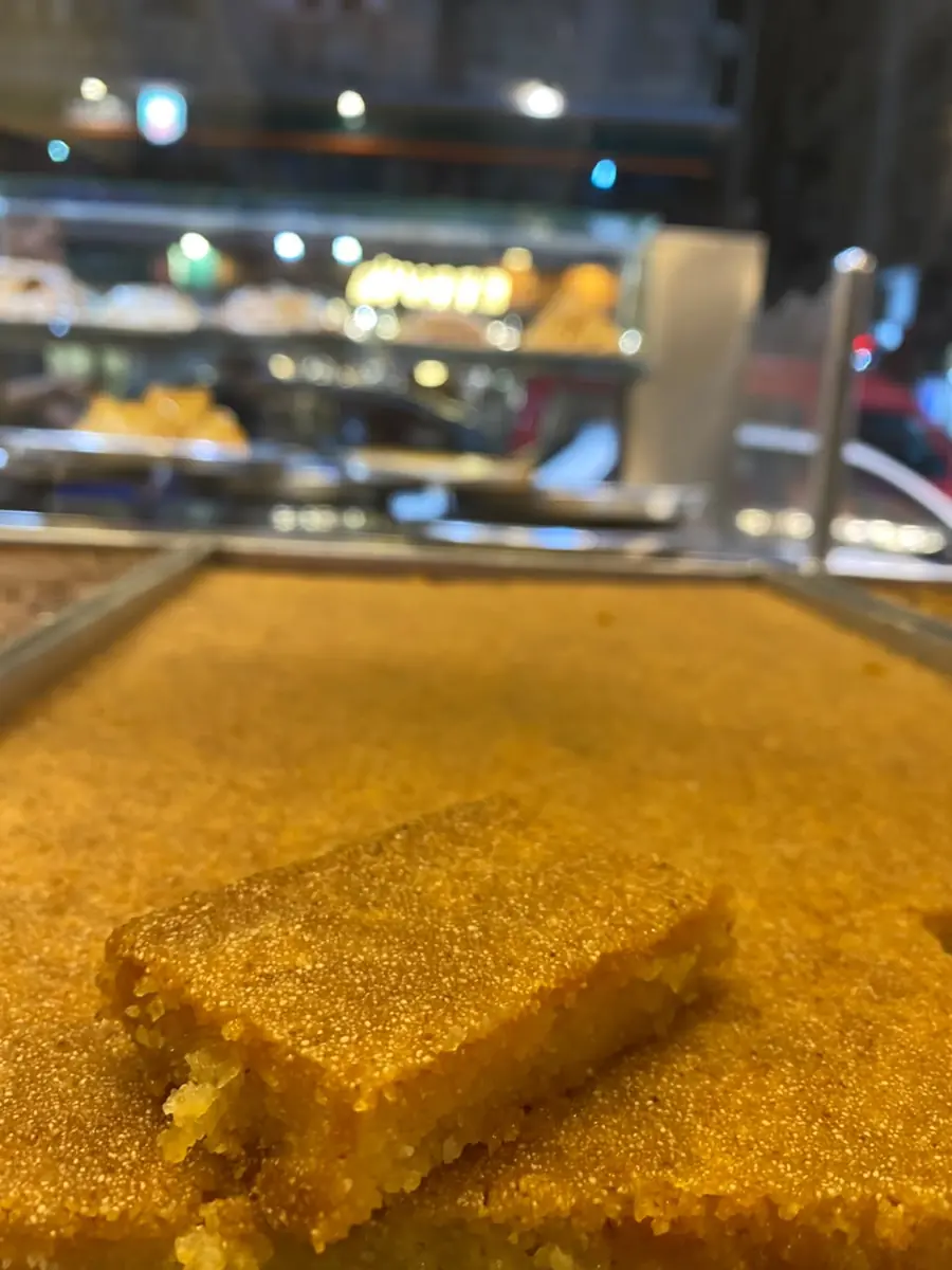 بسبوسة سادة