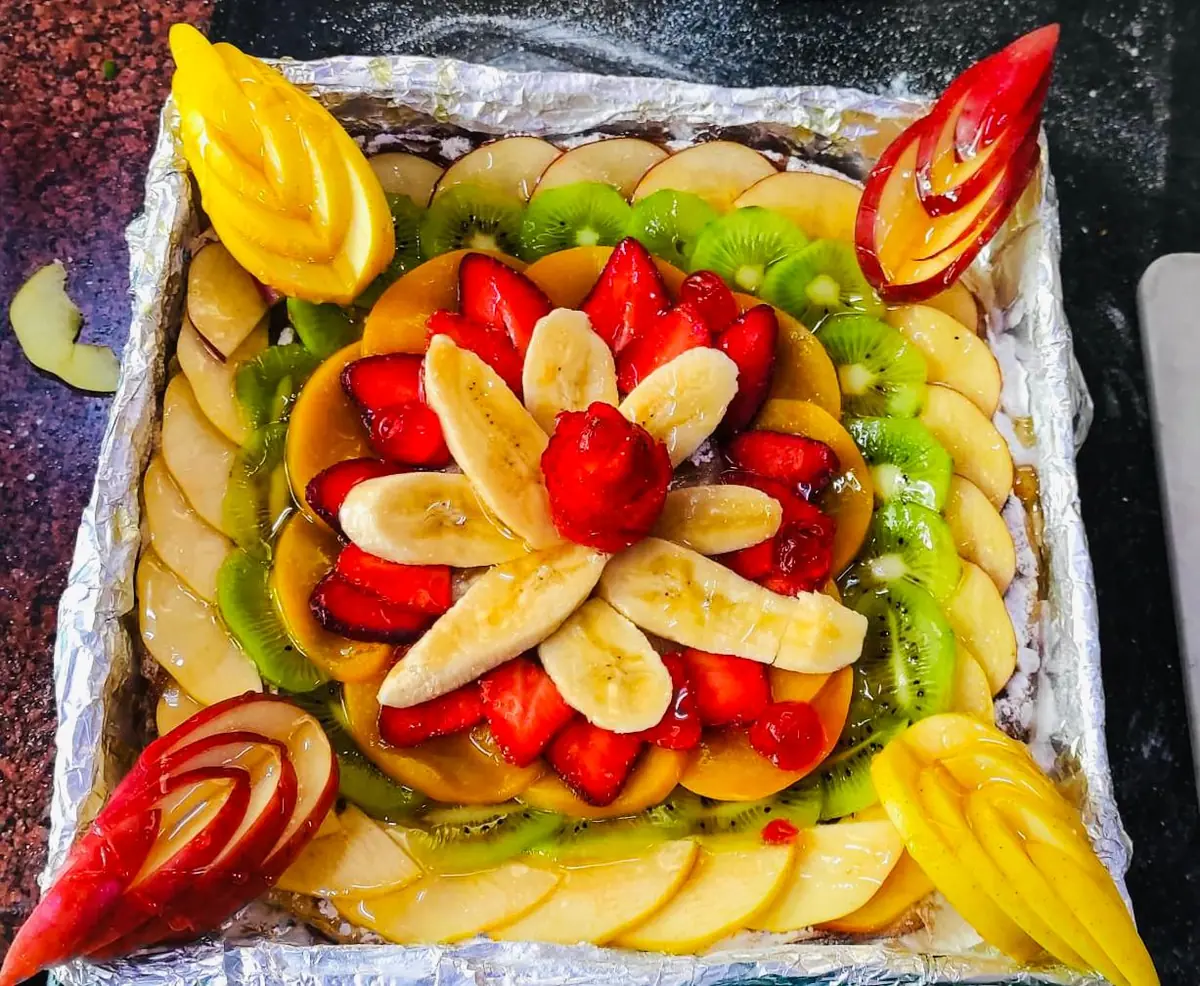 فطيره مشكل فواكه