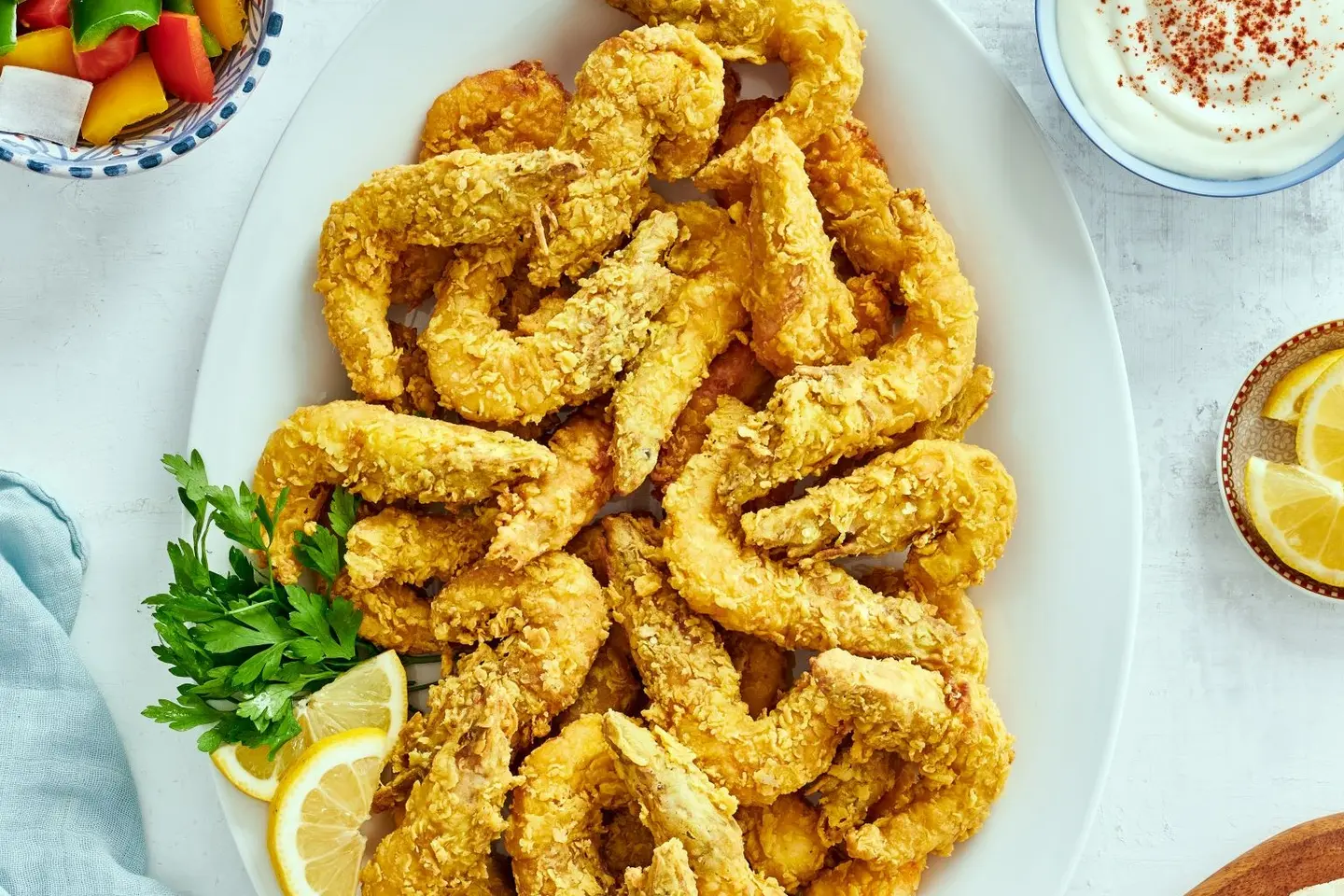 جمبري بلدي وسط مقلي